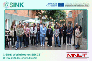 From Stockholm, With Purpose | MNLT at the C-SINK BECCS workshop & M36 General Assembly